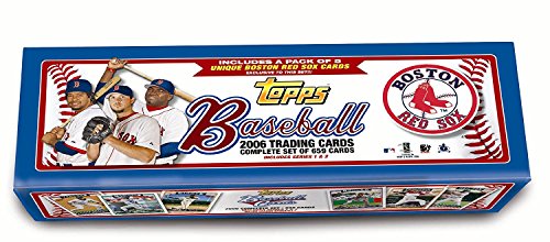 2006 Topps MLB Baseball Factory Sealed Set Which Includes a Bonus Pack of 5 Unique Boston Red Sox Cards