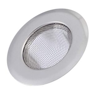 sink tub strainer screen stainless steel fits 3"- 3 1/2" drains - kitchen tools