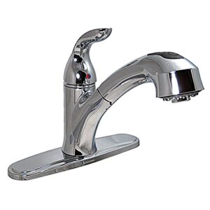 valterra phoenix faucets pf231341 single-handle pull out hybrid kitchen faucet - chrome