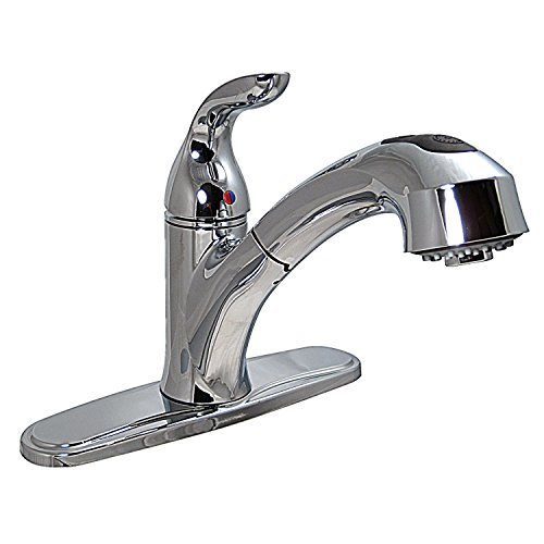 VALTERRA Phoenix Faucets PF231341 Single-Handle Pull Out Hybrid Kitchen Faucet - Chrome