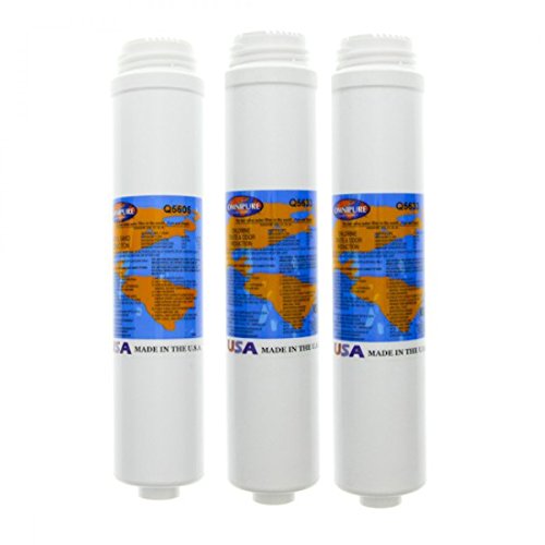 Omnipure Q5605 and (2) Q5633 Replacement Sediment Carbon Filter Cartridge Set