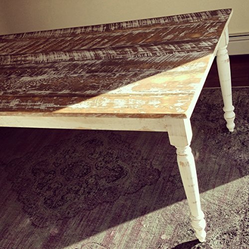 Distressed Vintage Style Farmhouse Table