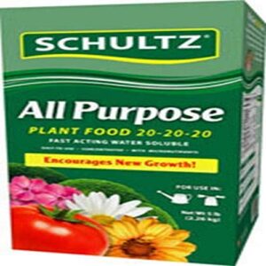 schultz spf70690 5# all purpose water soluble plant food 20-20-20