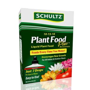 schultz all purpose liquid plant food 10-15-10, 8 oz