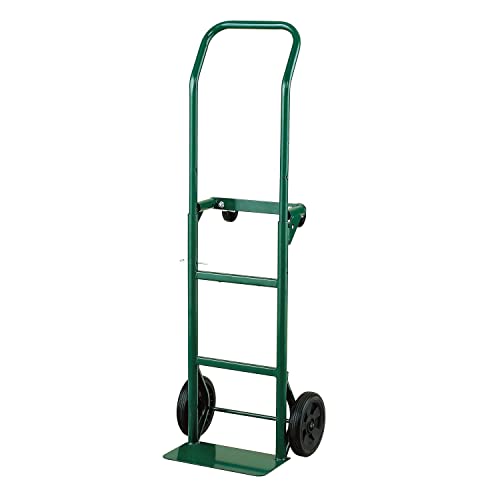 Harper Trucks JDTS2223 500 lb Capacity Super-Steel Convertible Hand Truck, Dual Purpose 2 Wheel Dolly and 4 Wheel Cart with 8" Wheels