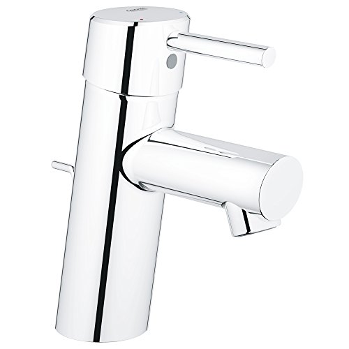 GROHE 3427000A Concetto, Single Hole Single-Handle S-Size Bathroom Faucet 1.2 GPM, Chrome