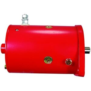 oeg parts new plow motor compatible with western snow plows with 4 field coils updated design 46-806, 46806, mez7002, 25556, 25556a