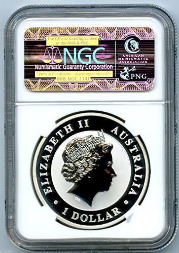 2012 Australia Australian Koala BERLIN BEAR PRIVY .999 Silver Coin 50000 Minted Rare!! $1 MS70 NGC