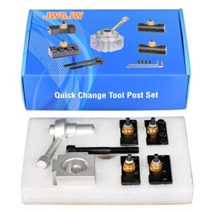 JWGJW 120034 Tooling Package Mini Lathe Quick Change Tool Post & Holders Multifid Tool Holder