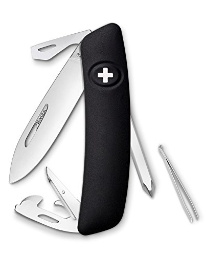 Swiza KNI.0040.1010 D04 Swiss Pocket Knife Black