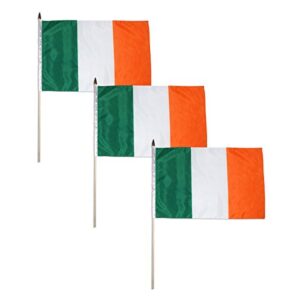 ireland flag 12 x 18 inch (3 pk)
