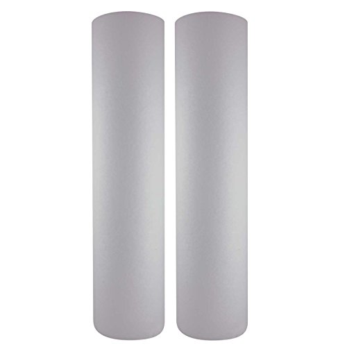 Tier1 30 Micron 10 Inch x 2.5 Inch | 2-Pack Whole House Sediment Water Filter Replacement Cartridge | Compatible with GE FXUSC, AP3416588, FXWPC, FXWSC, FNUS, GXWH20F, PS220410, Home Water Filter