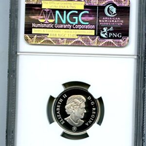 2009 CANADA SILVER PROOF 5 CENT REGISTRY QUALITY NICKEL PF70 NGC UCAM