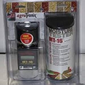 Agratronix MT-16 Portable Grain Moisture Tester with Digital Meter Display