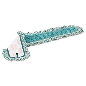 Rubbermaid Commercial HYGEN RCP Q438 RCPQ438 HYGEN Dry Dusting Mop Heads with Fringe, 36", Microfiber (Pack of 6)