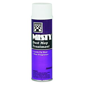 misty 1003402 dust mop treatment, pine, 20oz aerosol (case of 12)