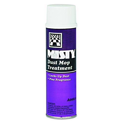 Misty 1003402 Dust Mop Treatment, Pine, 20oz Aerosol (Case of 12)