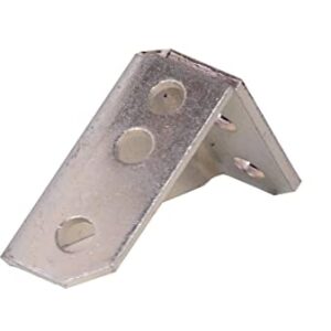 Genuine Unistrut P2484-EG 7 Hole 90 Degree Gusseted Angle Connector Bracket for All 1-5/8