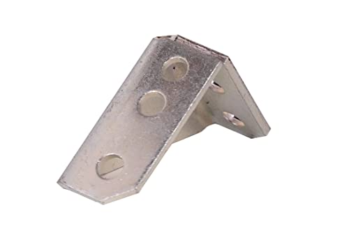 Genuine Unistrut P2484-EG 7 Hole 90 Degree Gusseted Angle Connector Bracket for All 1-5/8
