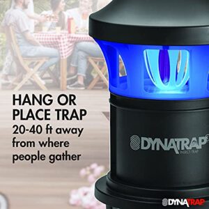 DynaTrap DT1775 Large Mosquito & Flying Insect Trap – Kills Mosquitoes, Flies, Wasps, Gnats, & Other Flying Insects – Protects up to 1 Acre