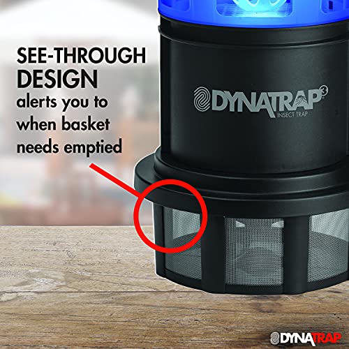 DynaTrap DT1775 Large Mosquito & Flying Insect Trap – Kills Mosquitoes, Flies, Wasps, Gnats, & Other Flying Insects – Protects up to 1 Acre