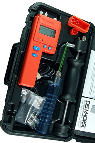 Delmhorst BD-2100/26/21/PKG Digital Moisture Meter Kit with 324CAS-0066, 26-ES, 21-E, (10) 496 Pins