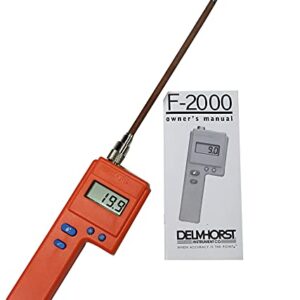 Delmhorst F-2000/1235 F-2000 Hay Moisture Meter, 1235 10" Probe Value Package