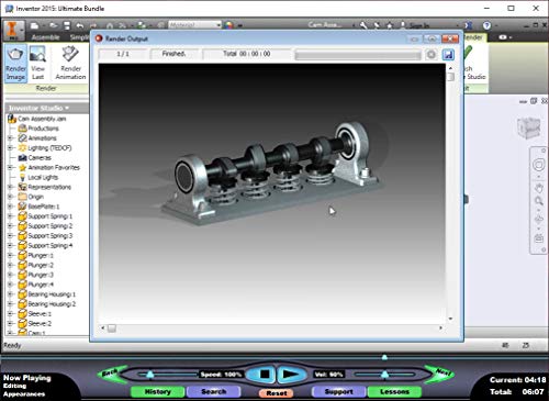 Autodesk Inventor 2015: Inventor Studio Made Simple – Video Training Course