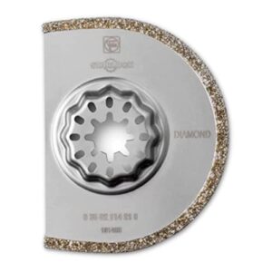 fein diamond segmented saw blade for removal of marble, epoxy resin, pozzolan grouts, corners and edges - starlock mount, 2-15/16" diameter - 63502114210