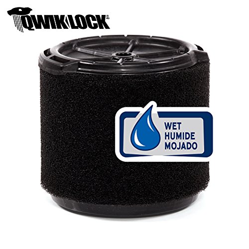 WORKSHOP Wet/Dry Vacs Vacuum Filters WS14045F Foam Filter (Single Wet Application Foam Filter Cartridge) For WORKSHOP 3-Gallon To 4.5-Gallon Shop Vacuum Cleaners