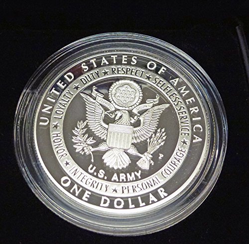 2011 P Modern Commemorative United States Army Commemorative Silver Proof $1 OGP US Mint