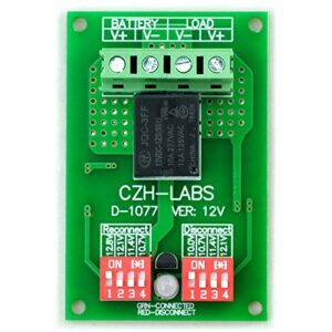 electronics-salon low voltage disconnect module lvd, 12v 10a, protect/prolong battery life.