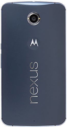 Motorola Nexus 6 GSM Unlocked Cellphone, 32GB, Midnight Blue (Renewed)