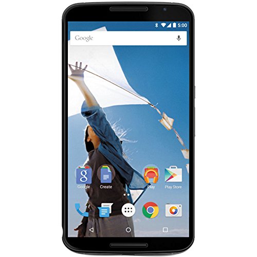 Motorola Nexus 6 GSM Unlocked Cellphone, 32GB, Midnight Blue (Renewed)