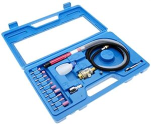 eoocvt 56000 rpm 90psi 1/8'' air micro grinder kit mini pencil polishing rotray cutting tool kit 17pcs