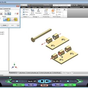 Autodesk Inventor 2015: Assemblies and Advanced Concepts – Video Training Course