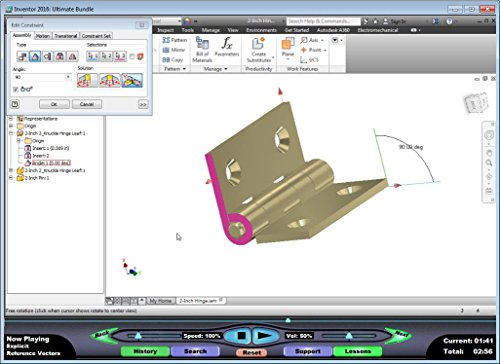 Autodesk Inventor 2015: Assemblies and Advanced Concepts – Video Training Course