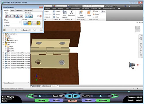 Autodesk Inventor 2015: Assemblies and Advanced Concepts – Video Training Course