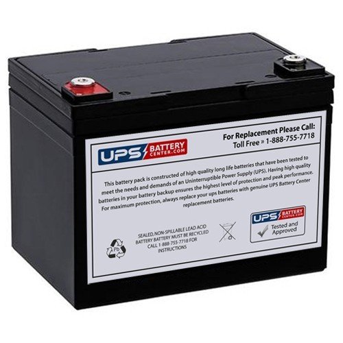 UPSBatteryCenter® 12V 35Ah NB Replacement Battery for Goal Zero Yeti 400 Portable Power Station