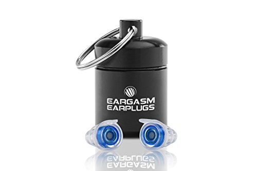 Eargasm High Fidelity Earplugs for Concerts Musicians Motorcycles Noise Sensitivity Conditions and More (Premium Gift Box Packaging) (Blue)