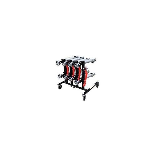 Sunex 7709 Car Dolly Rack, 4-Dolly Capacity,Black