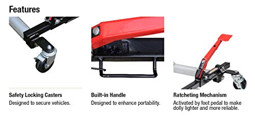 Sunex 1500-Pound Wheel Dolly