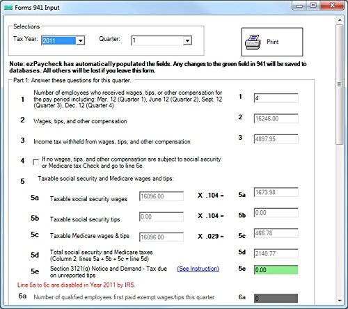 2023 ezPaycheck Payroll Software for Small Businesses