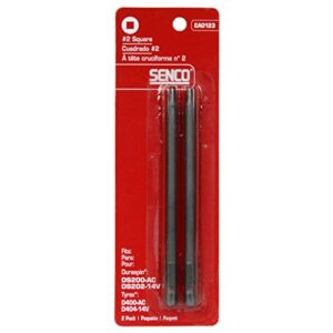 Senco EA0123 DuraSpin #2 Square Bits for DS200 (4-2 Packs)