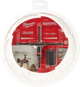 milwaukee 49560260 circle cutter for drywall,white