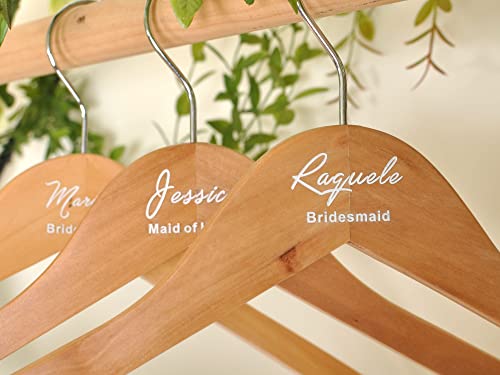 Bride hanger, wedding hanger, personalized bride hanger, Mr & Mrs hanger, custom hanger, honorary maid, bridesmaid, dress hanger, wedding anniversary, wedding gift