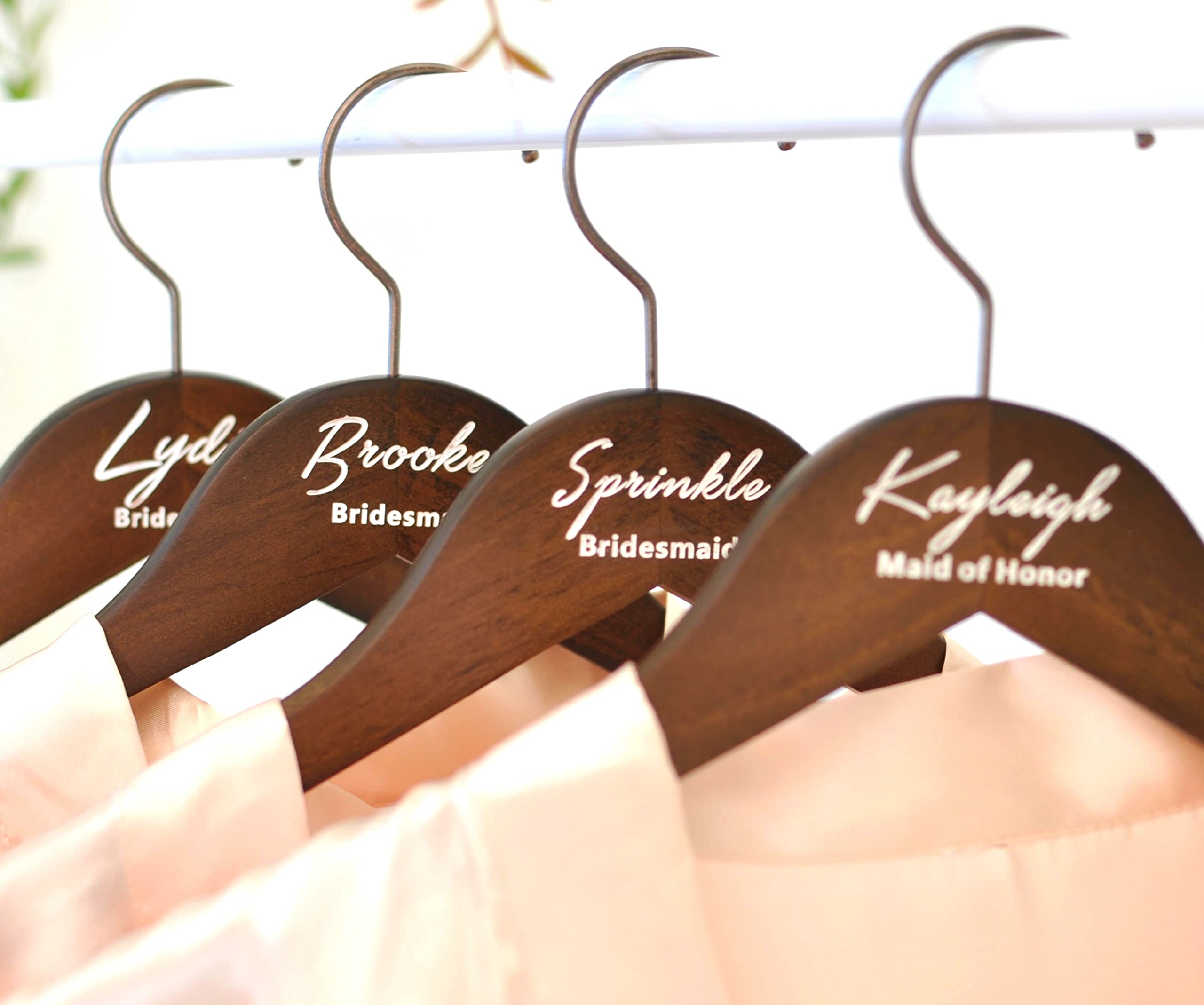 Bride hanger, wedding hanger, personalized bride hanger, lady hanger, custom hanger, honor maid, bridesmaid, doctor, doctor graduation dress hanger