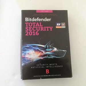 bitdefender total security 2016 1pc/1year