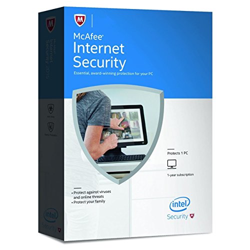 McAfee Internet Security - 1 PC - 2016