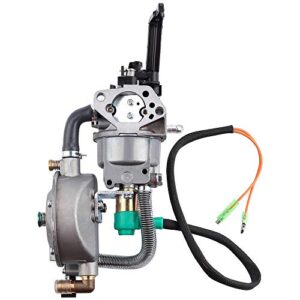 hipa gx390 188f generator dual fuel carburetor lpg cng conversion kit 4.5-5.5kw manual choke